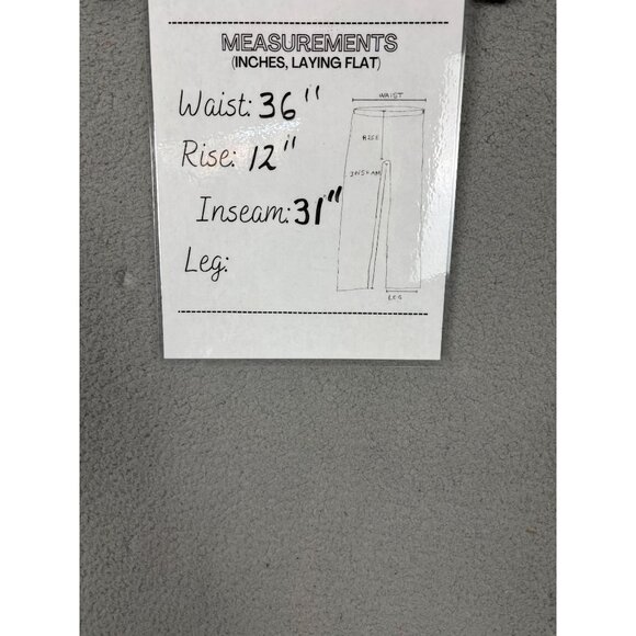 Roxy Women's Mid Rise Straight leg Corduroy Pants Size 33 Parchment (Cream) NWT' - Picture 8 of 8